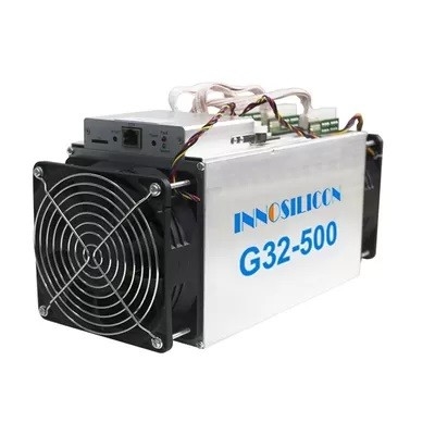 Горнорабочий монетки оскала Cuckatoo32 Cuckatoo31, горнорабочий 520W Innosilicon G32 500